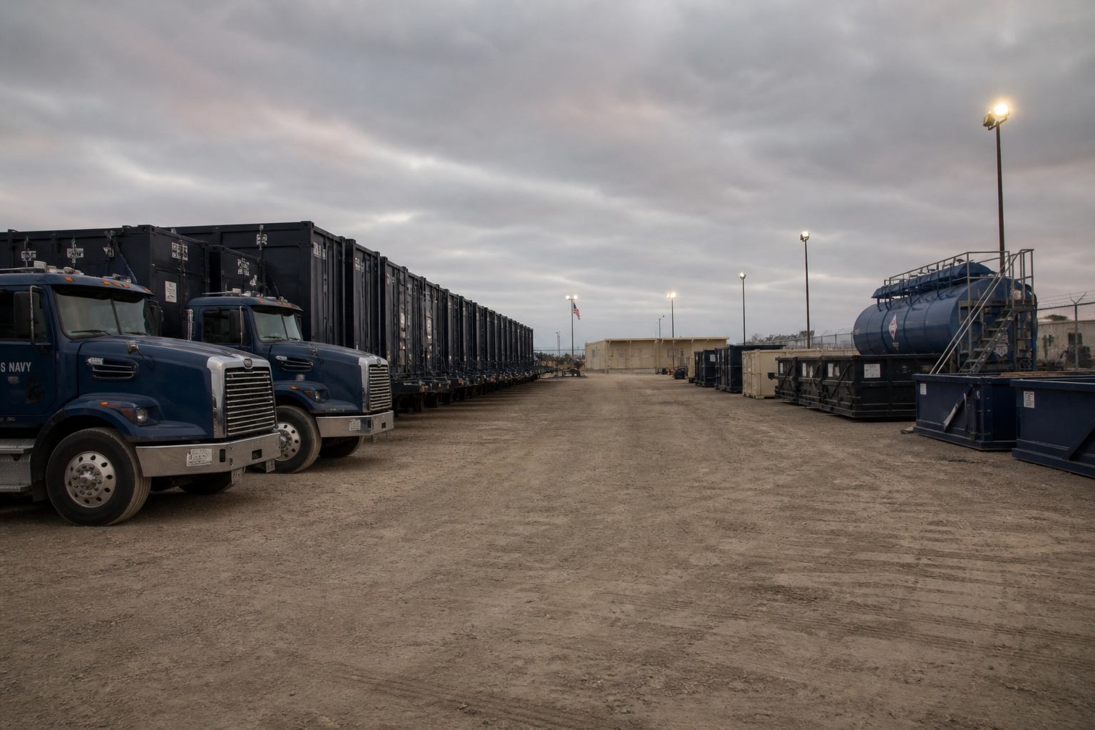 Defense logistics equipment prepared for installation and government task orders